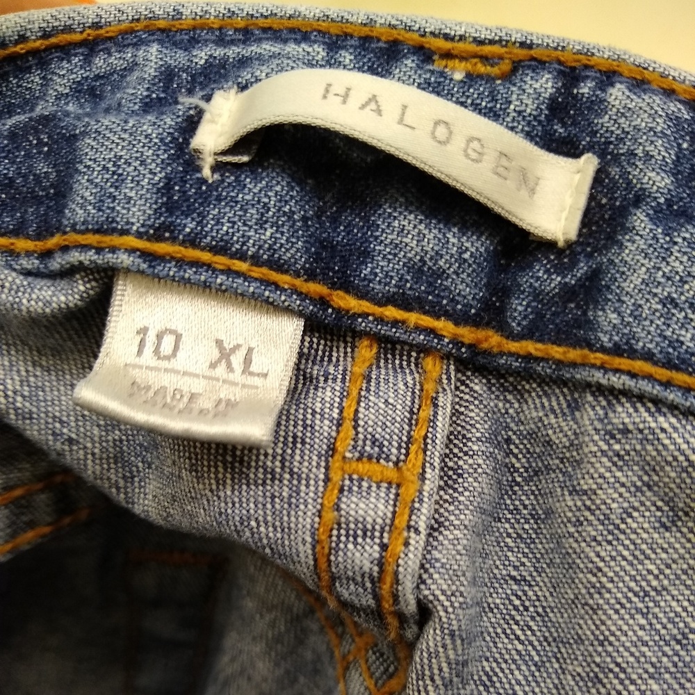 Halogen | vintage style button fly straight jeans - Picture 6 of 6